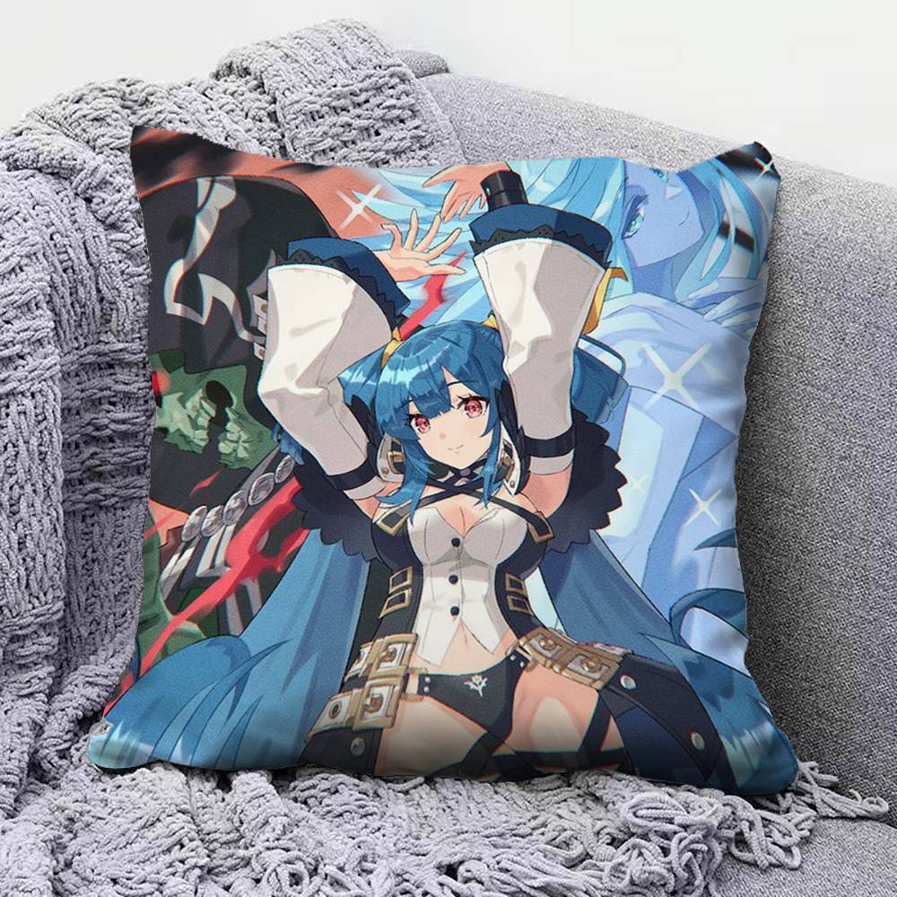 Dizzy Game Anime Girl Home Sofa Cushion Covers And Aecorative Custom Pillow Covers