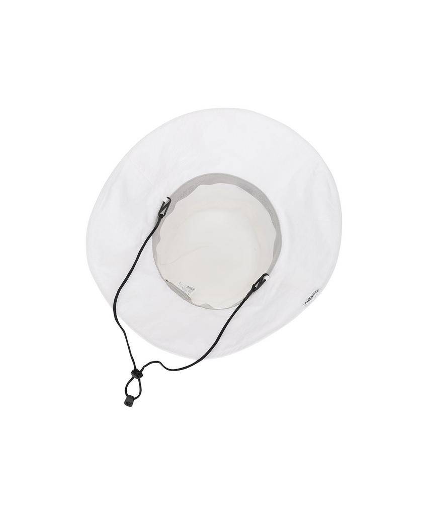DISCOVERY EXPEDITION Wide Drop Brim Hat (White)