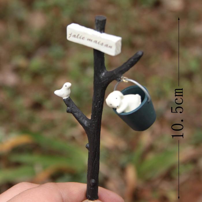 Japanese Succulent & Gardening Props: Flower Inserts, Plug-in Décor, Refrigerator Magnets, Tabletop Ornaments