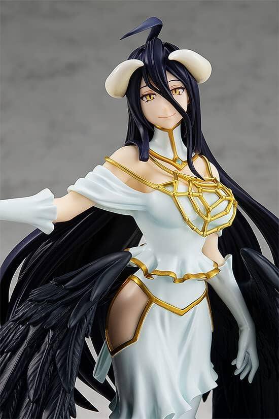 Overlord Albedo Parade with Elegant Black Hair and Good Smile Company Pop-Up [Guardian Dress]