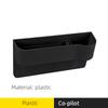 Multifunctional Seat Side Organizer Cup Holder For Cars Leather Auto Seat Gap Filler Storage Box Seat Pocket Stowing Tidying