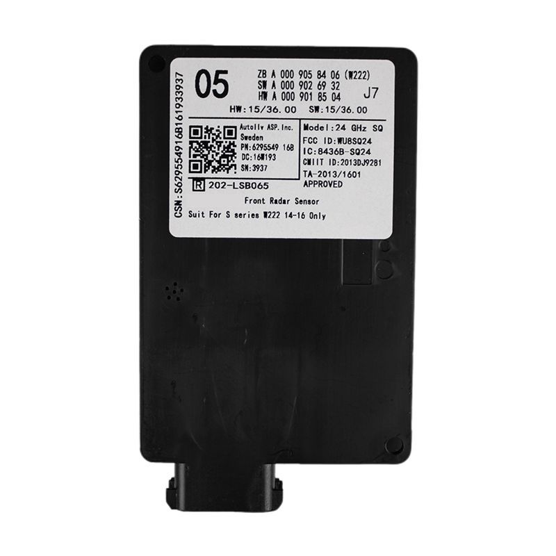 A57E-A0009058406 FCW Module Forward Collision Warning System For S-Class W222 14-2016 Front Radar Distance Sensor