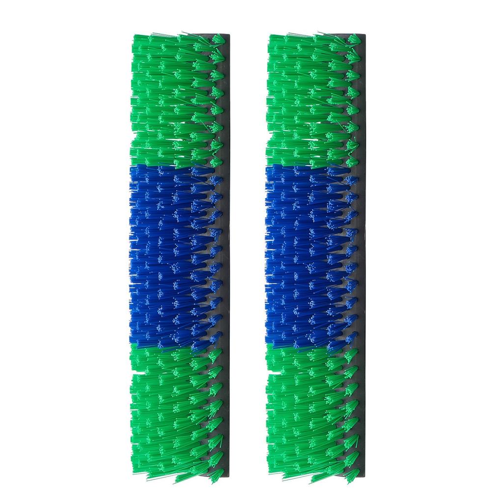 Livestock Scratching Brush, 2PCS Goat Scratcher Brush Post with 8 Screws, 430 x 190 mm Cow Scratcher for Back Itch Relief, Massage Grooming Scratch