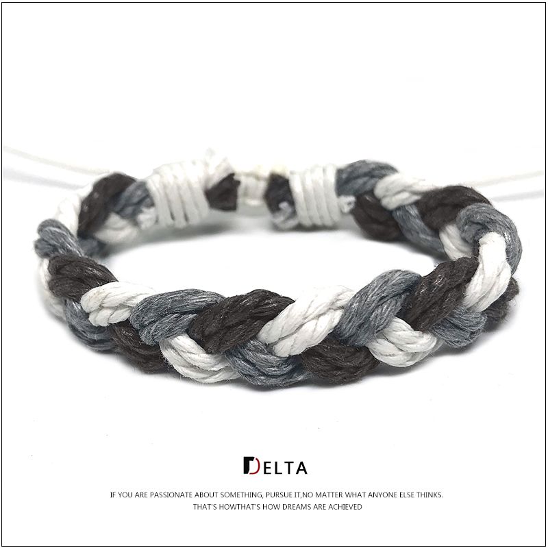 

DIY Woven Bag Couple Artsy Gift Carrying Strap [Material package] style white living knot