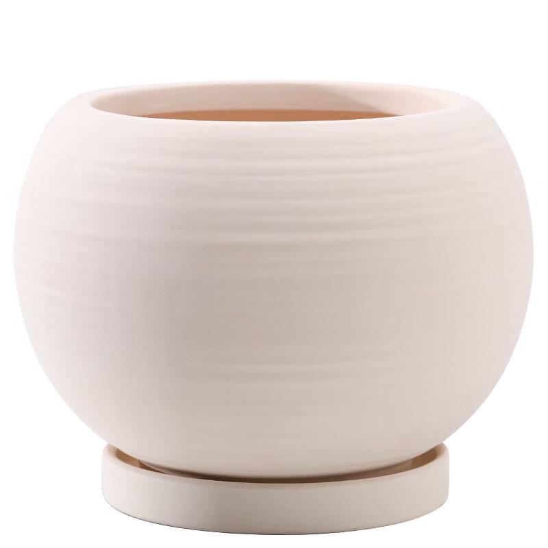 MOJY Spherical Ceramic Flower Pot