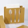 Heavy Duty Napkin Container Rustproof Tissue Dispenser Modern Napkin Storage Rack  Household