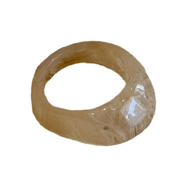 Толстые кольца из акриловой смолы Широкие кольца Ювелирные изделия Смелые купольные кольца из акриловой смолы Толстые штабелируемые модные кольца Ювелирные изделия для женщин