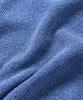 NONBLANK Raglan Half Sleeve Collar Crop Knit_Melange Blue