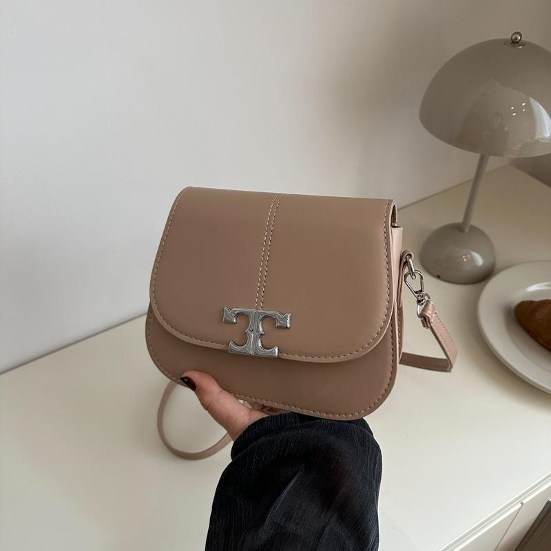 

Korean version of urban light luxury simple square bag 2024 spring new temperament fashion women s shoulder bag messenger bag хакі
