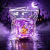 Halloween Party Favors Stress Relief Toy for Christmas, Anxiety Reduction Ice Cube Squeeze Relieving Toy, Slow Rising Clear Sensory Holiday