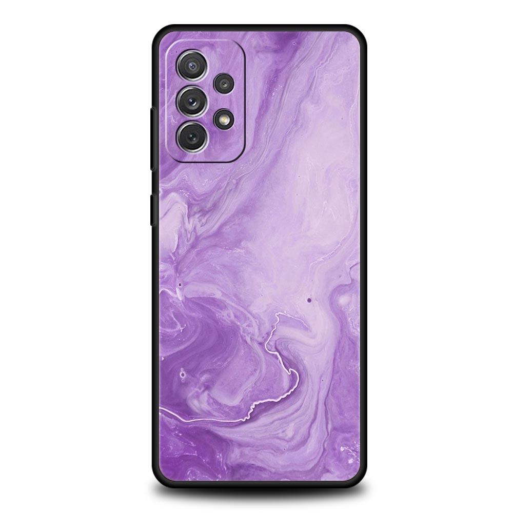Infinity On Purple Phone Case For Samsung Galaxy A13 A51 A71 A41 A31 A21S A11 A01 A03S A12 A32 A52 A22 A23 A33 A53 A73 5G Cover