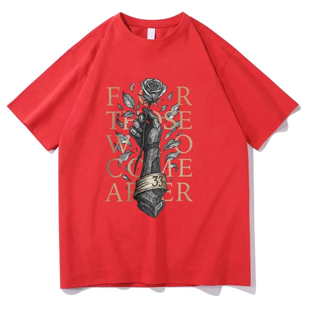 Clair Obscur Expedition 33 Gamer T-Shirt Damen Herren Mode Kurzarm T-Shirt Expedition 33 Lässiges Baumwoll-T-Shirt Retro Grafik Y2K