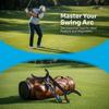 Horn Pole Design Golf Swing Trainer Plastic Material Alignment Aid  Beginner Training