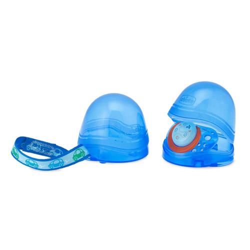 Chicco Chicco Double Soother Holder (Light Blue)
