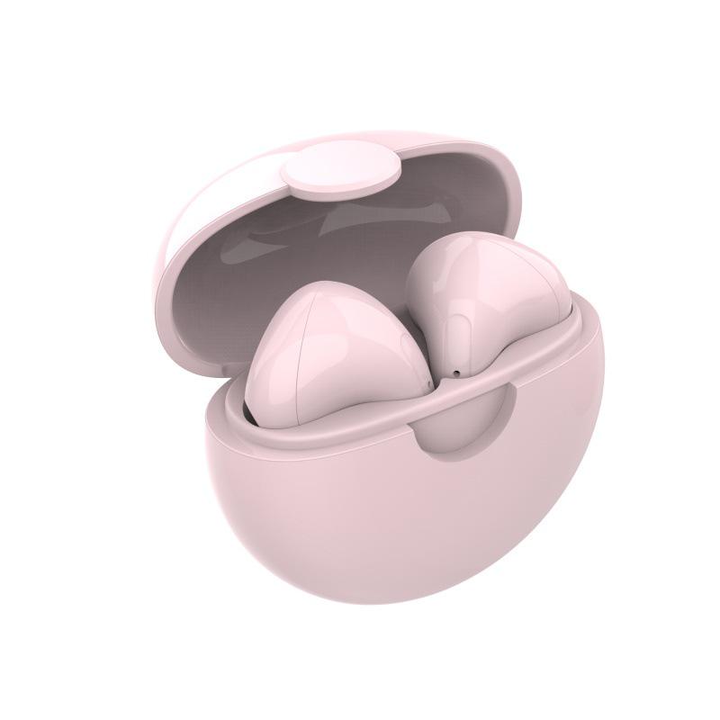 A6 Wireless Bluetooth Headphones - 5.3 TWS Macaron Multicolor with Ultra-long Standby