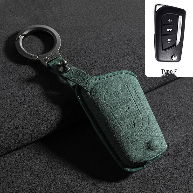 Premium Key Cover for Toyota Corolla, Levin, Rui Fang, CHR, and Highlander Models