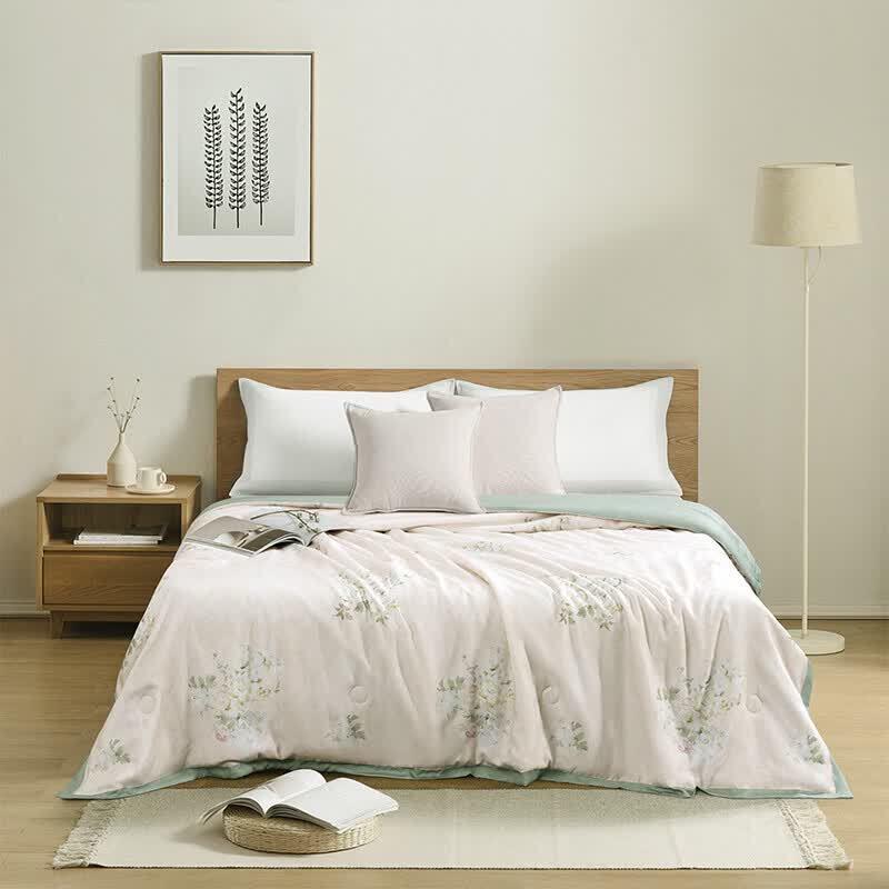 Mercury Home Textiles Endless Summer Lyocell Antibacterial Summer Quilt