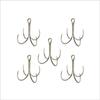 Orurudo Fishing Tackle Barbless Hooks for Hairtail Jigging, 4-Hook, Pack of 5 (qb500162a02n0)