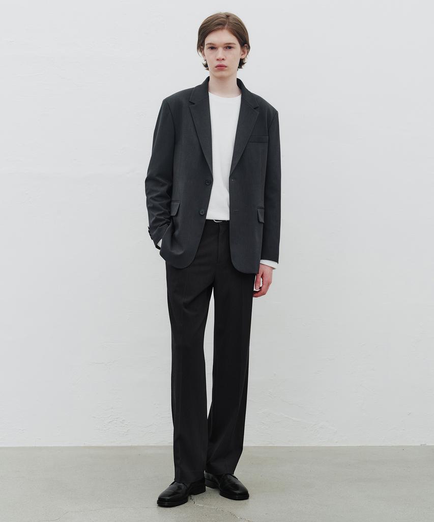 MINDBRIDGE Do Good_Semi-Wide Elastic Waist Slacks - 4Color Mapt2103 (A Type)