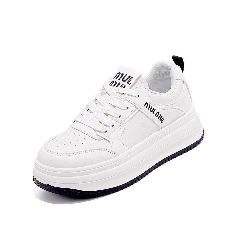 Shoes women's platform new little white shoes 2025 spring and autumn new versatile casual sports board shoes children NK-869