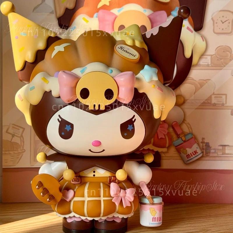 Latest  Anime Kuromi Bread Party Series Construction Blocks Assembly Collection Toys Desktop Decoration Models Children'S Gifts