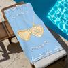 Singer Madison Beer Towel Large Quick-Drying Microfiber soft Beach Towel for Travel Fitness Sauna Bathing Camping