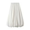 High-waisted Lantern Skirt Skirt High Waist Bud Lantern Dress Skirt Mid-Length Skirt for Women