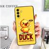 Funny Cute Cartoon Duck Soft Phone Case for Samsung A17 A37 A57 A16 A26 A36 A56 A15 A25 A35 A55 A14 A24 A34 A54 A13 A23 A33 A53
