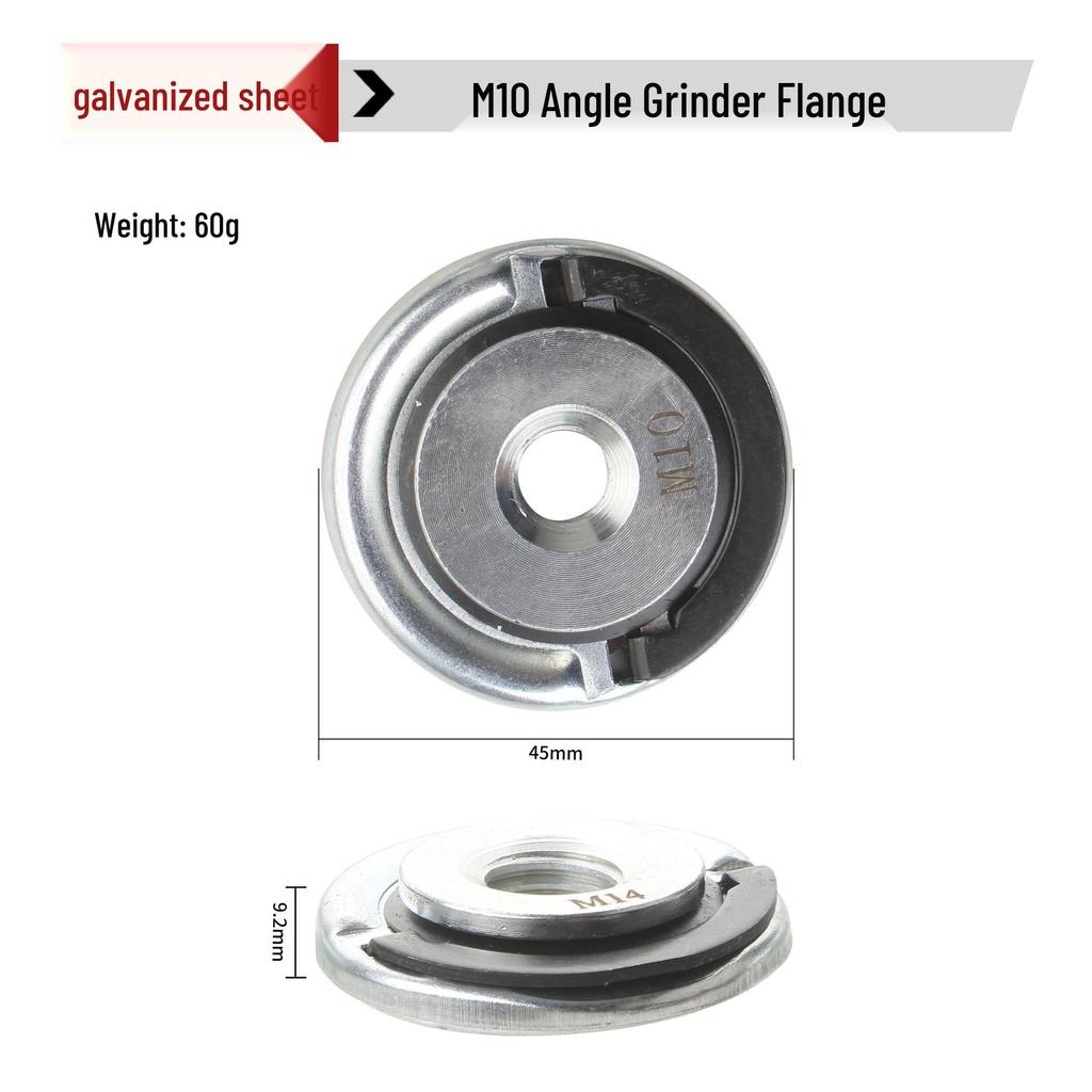 Compact M14 Angle Grinder Quick Clamp Lock Plate