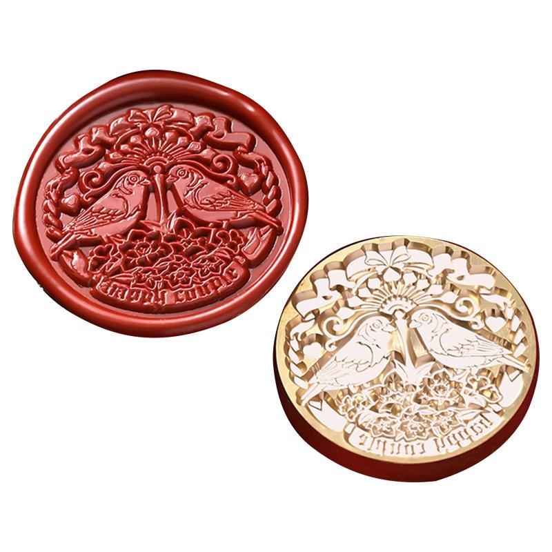

Lovely Wax Seal Stamp Love Theme Stamps for Head Scrapbooks Decorative Gift Pack