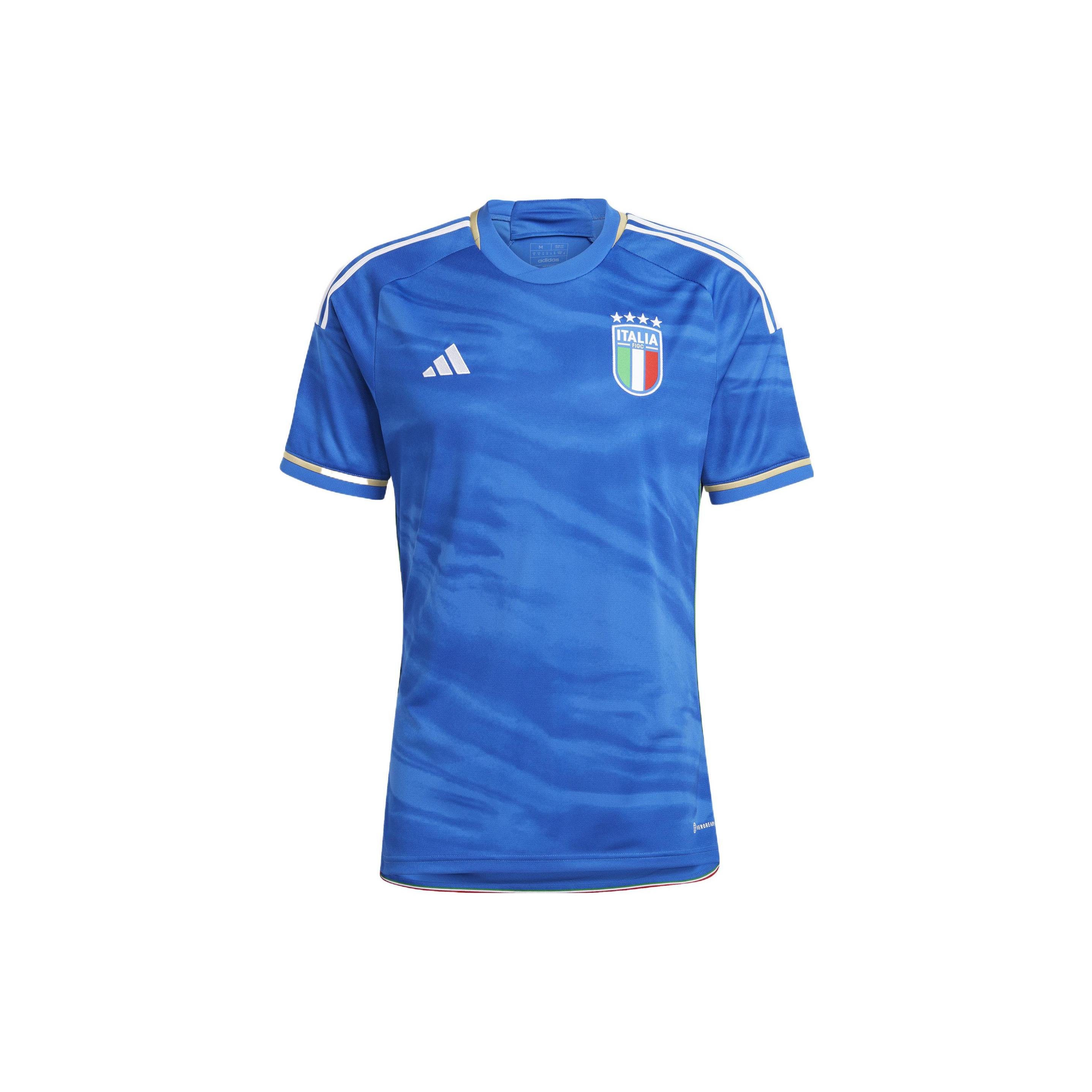 adidas Men s Italy 2023 Home Jersey Blue HS9895 S