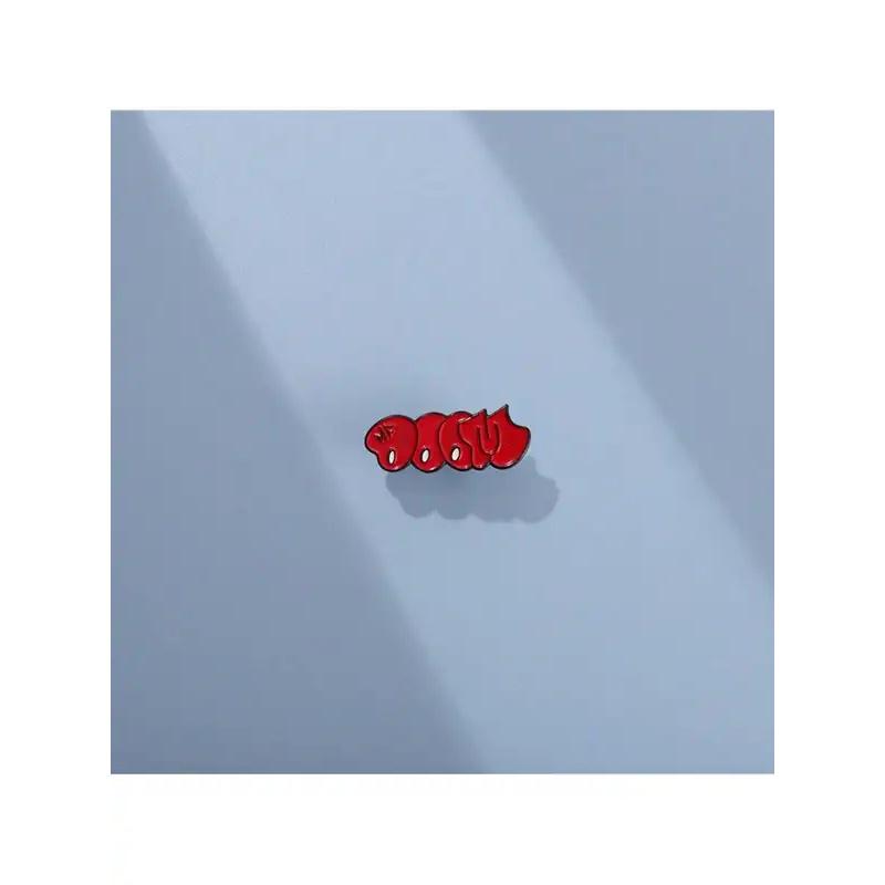 "Doom"" Graffiti Enamel Brooch Badges Pin - Trendy Accessory For Backpack Clothes, Bags & Hats - Durable & Stylish Unisex Gift"