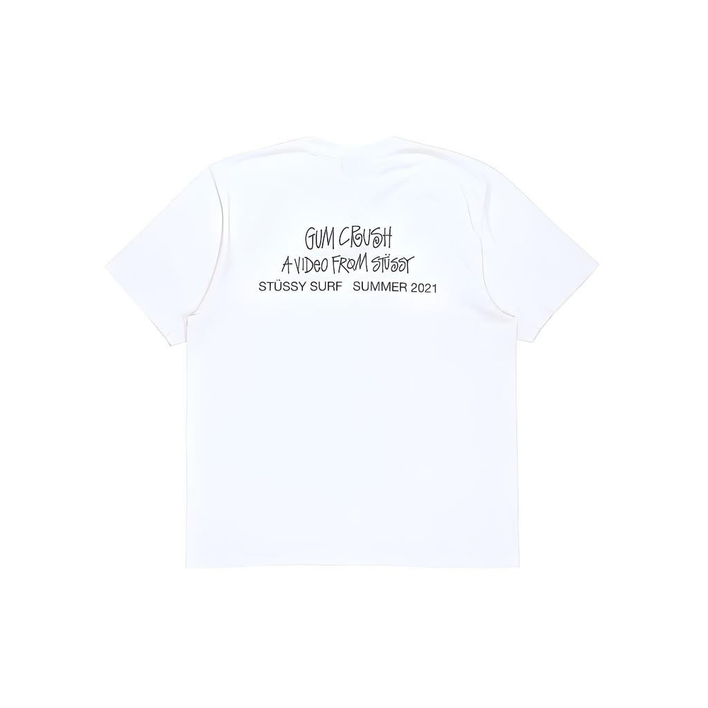 Stussy T-Shirts Unisex White Crew Neck Moderate Straight Fit 3903742