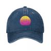 Retrowave Sun Icon of Synthwave Baseball Cap Unisex Hat Hip Hop Hiking Hat Golf Wear Golf Unisex Womens