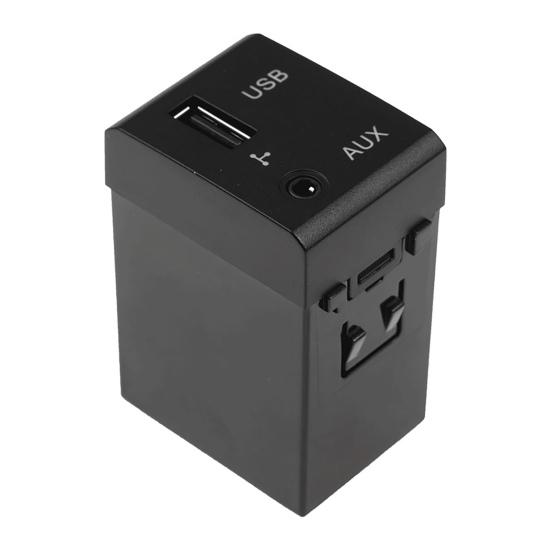 

Отличный адаптер для вспомогательного разъема, прочный ABS Plug Play