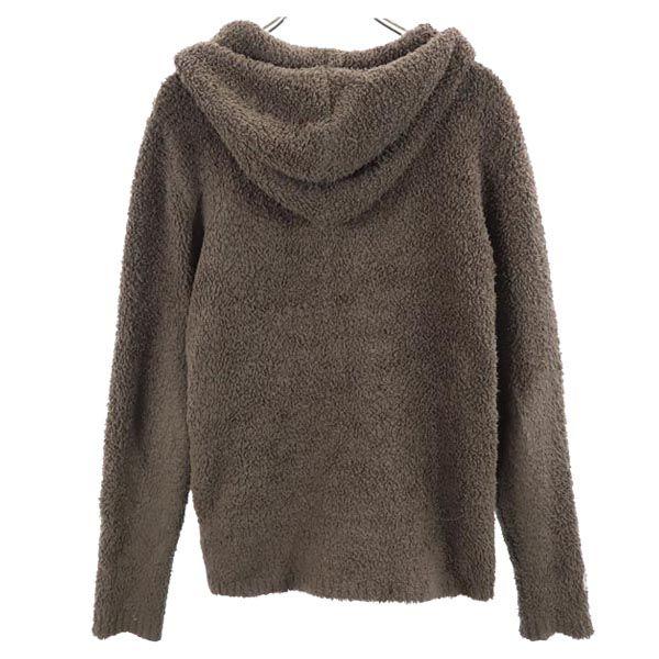 BAREFOOT DREAMS Ron Herman Long sleeve Mokomoko Zip hoodie M Khaki Women Used