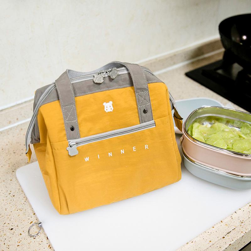 Thermo Lunch Bag Office Worker Bring Meal Pouch School Picnic Fruit Drink Snack Fresh-Keeping Package Accessories Supplies
