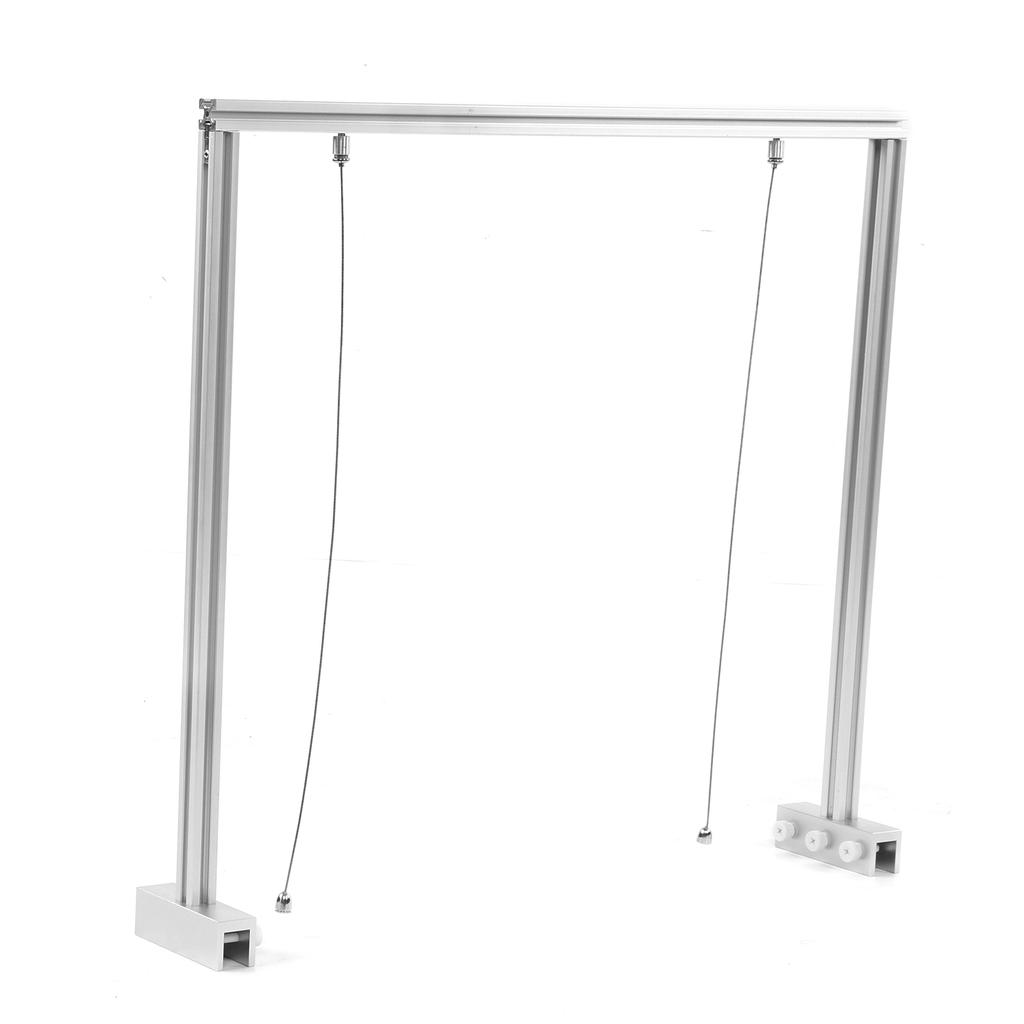 Reptile Lamp Stand Adjustable Aluminium Alloy Hanging Lamp Holder for Turtle Tank Fish Tank