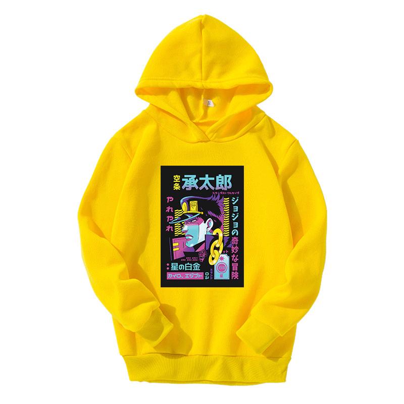 jojolion moletom com capuz