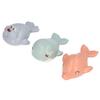 3pcs Baby Bath Toys Clockwork Swimming Small Whale Wind Up Animal Bathtub Toys for Children