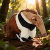 22cm Giant Anteater Plush Toys High Fidelity Simulation Soft Anteater Toys Cute Forest Ant Eater Enthusiasts Kids Birthday  Toys