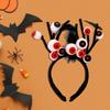 Halloween Headband Horror Eyeballs with Blood Streak Headband Scalp-friendly Hairhoop for Halloween Costume Party Cosplay