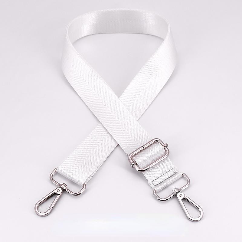 Geantă de umăr lungă, multicoloră, cu lățimea de 3,8 cm, cu geantă de corp elegantă, reglabilă, cu accesorii pentru bagaje