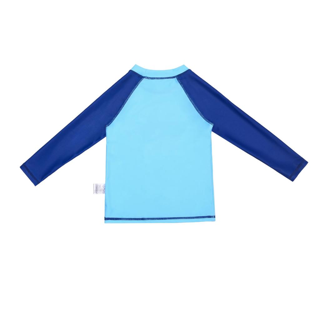 Jungen Langarm Cartoon Schwimmset - Schnelltrocknend, Sonnenschutz für Kinder