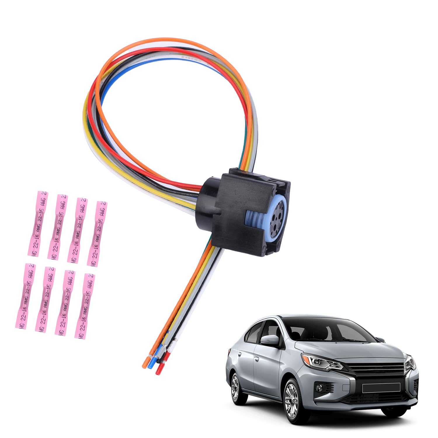 Transmission Wiring Harness Repair Kit fit for Dodge Jeep 42RE 44RE 46RE 47RE 48RE 4.0L/5.2L 1994 & Up Transmission (with 8 Pin Connector) Replace