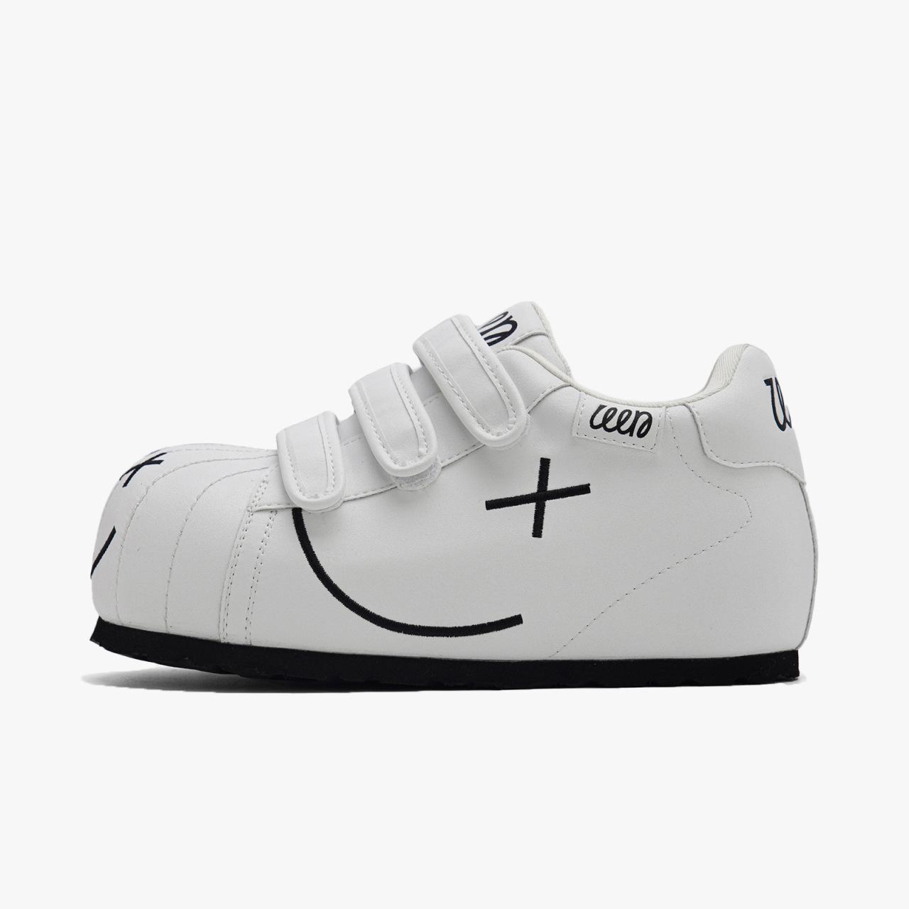 

Мода новый липучка большая голова толстая подошва увеличивающая рост обувь повседневная обувь для скейтборда спортивные маленькие белые туфли новый товар милый 28