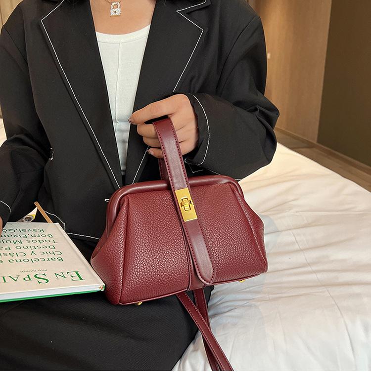 Tasche Damentasche 2022 modische neue Krokodilmuster Clip Handtasche modische vielseitige Schulter Umhängetasche