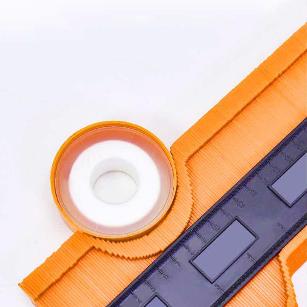 Formă Ecartament de Profil din Plastic Irregular Ecartament din Plastic ABS Riglă de Profil Instrument de Măsurare Marcare