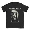 Silent Hill Horror Game Printed Pure Cotton Tshirt Trendy Retro Dark Thriller Style Personalized Wearing Pure Cotton Tee Unisex