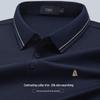 Shanshan Men's Luxury Mulberry Silk Polo T-Shirt